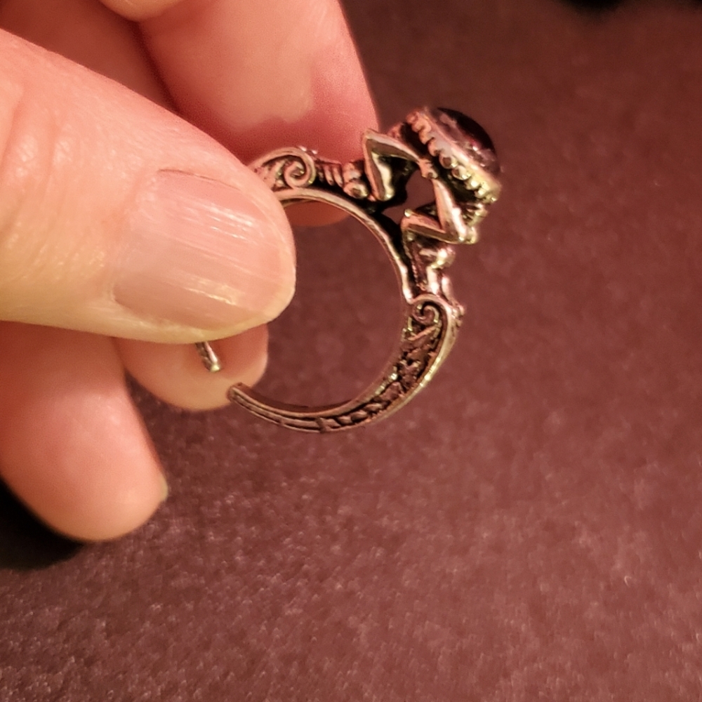 "Evil Eye" Unisex God and Goddess ring size 8 - Picture 5 of 7